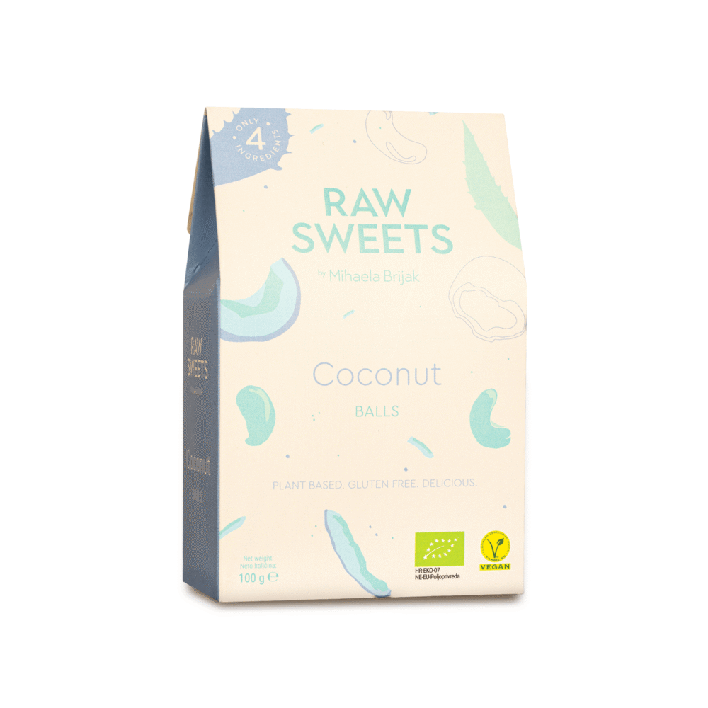 Kuglice od kokosa - Raw Sweets by Mihaela