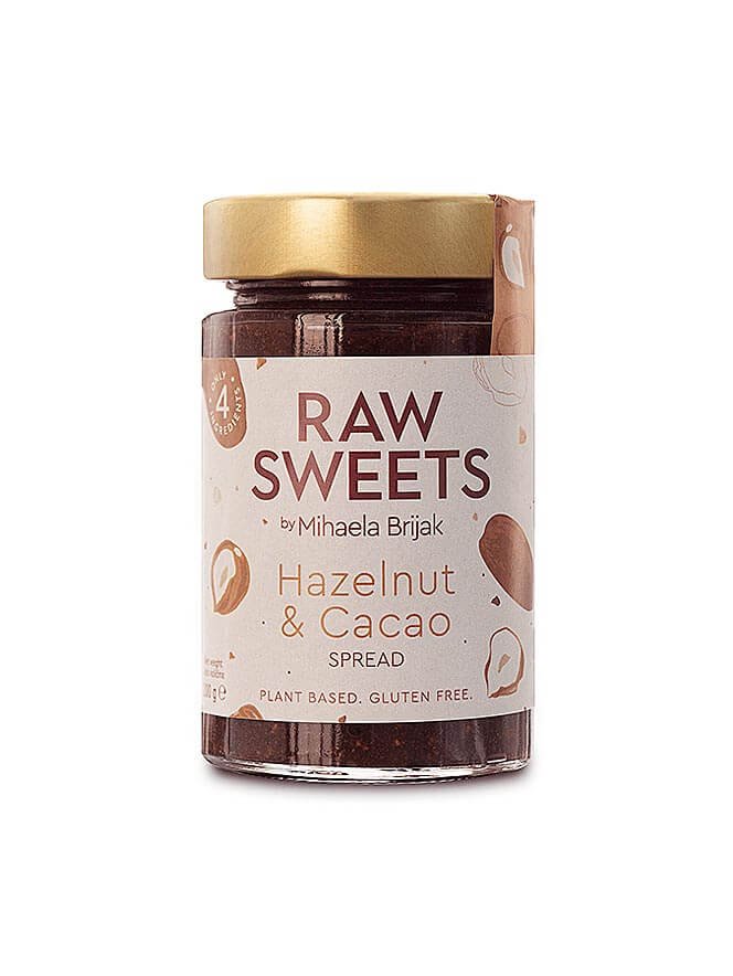 Hazelnut & Cacao Spread - Raw Sweets by Mihaela Brijak