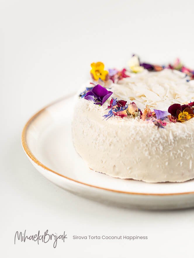 Sirova Torta Coconut Happiness