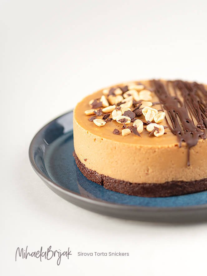 Sirova Torta Snickers