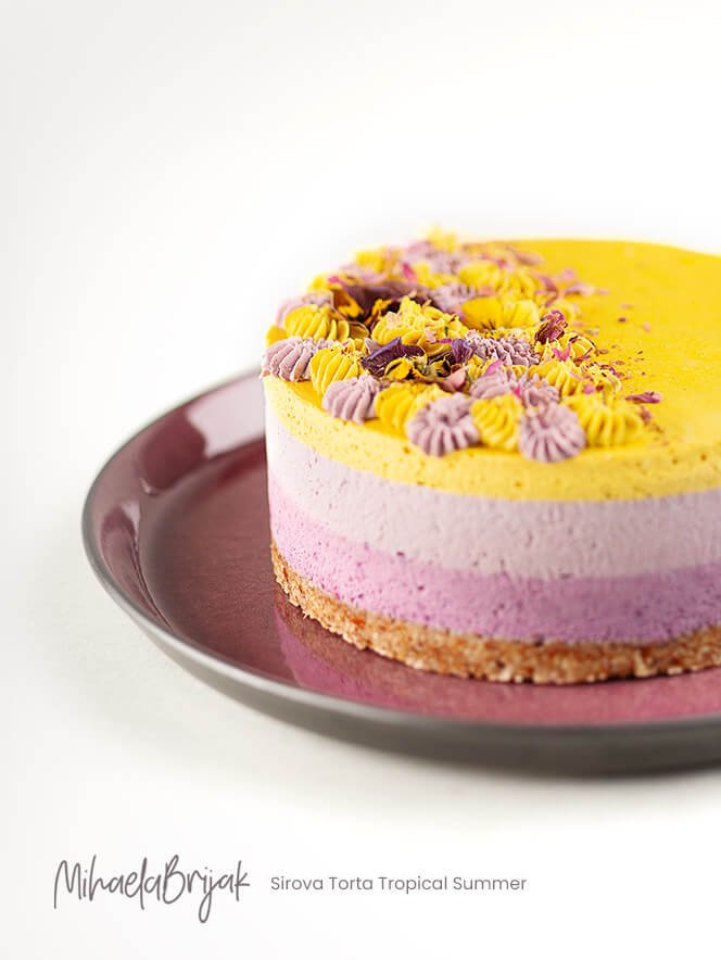 Sirova Torta Tropical Summer